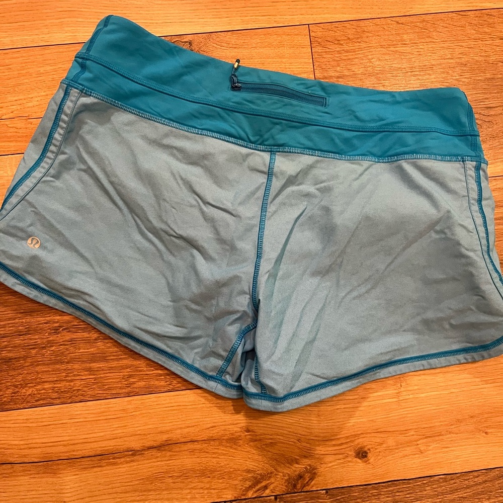 Women's Blue Athletic Shorts